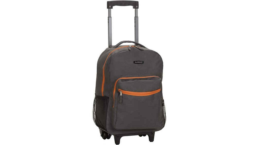 charcoal rolling backpack design