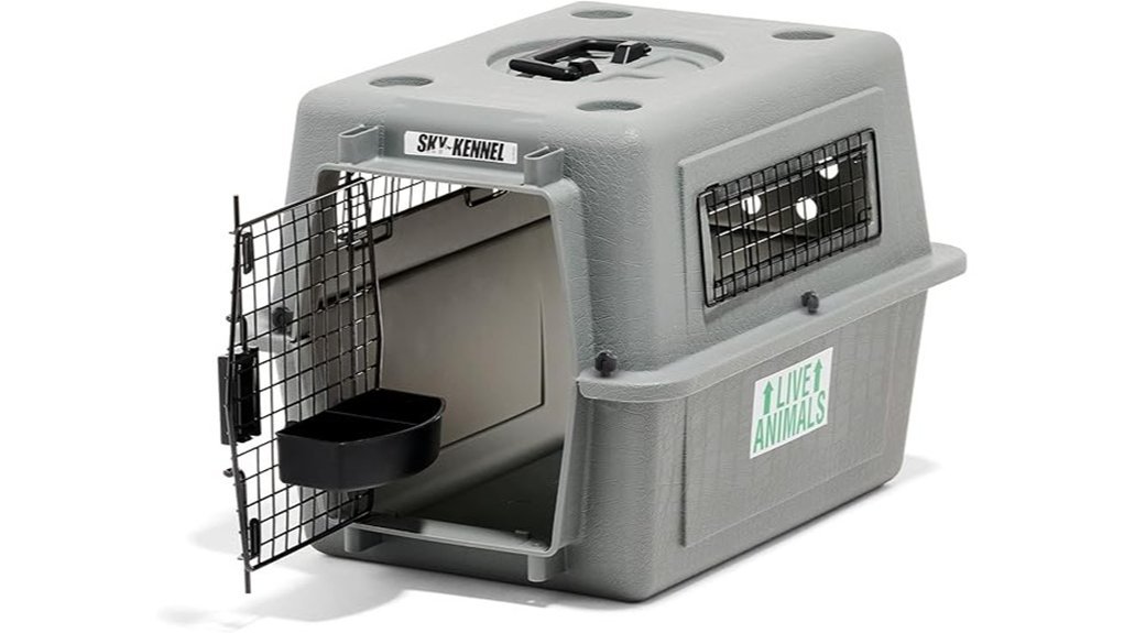 compact airline dog crate