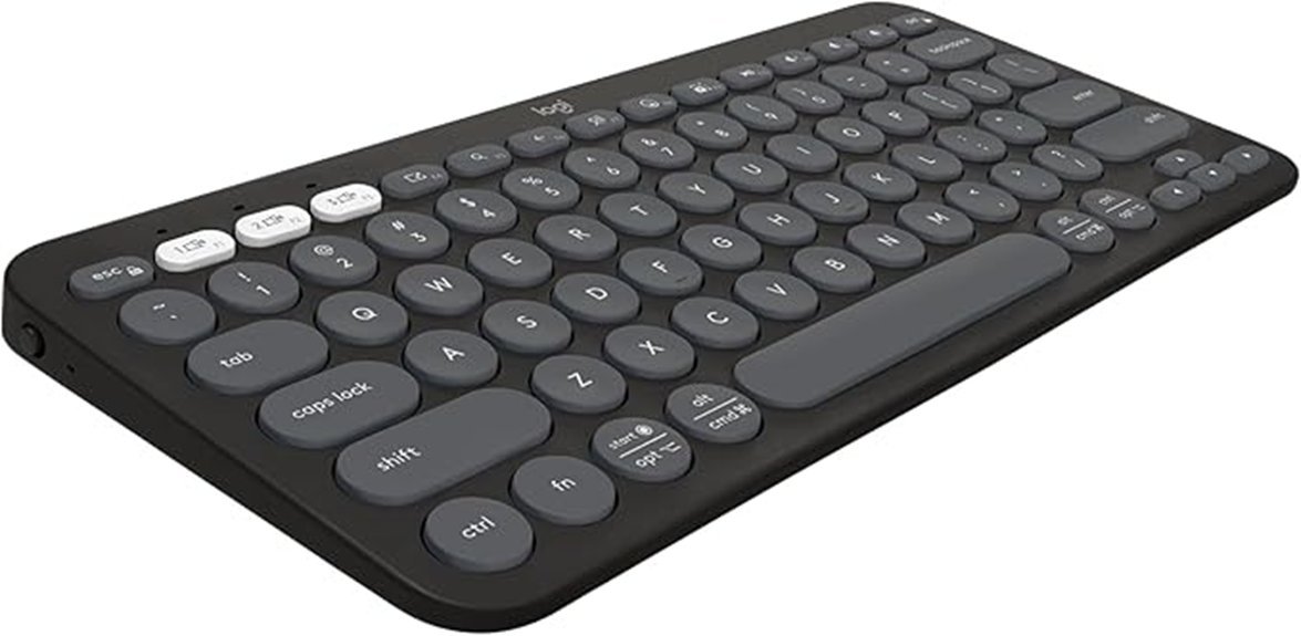compact bluetooth keyboard design