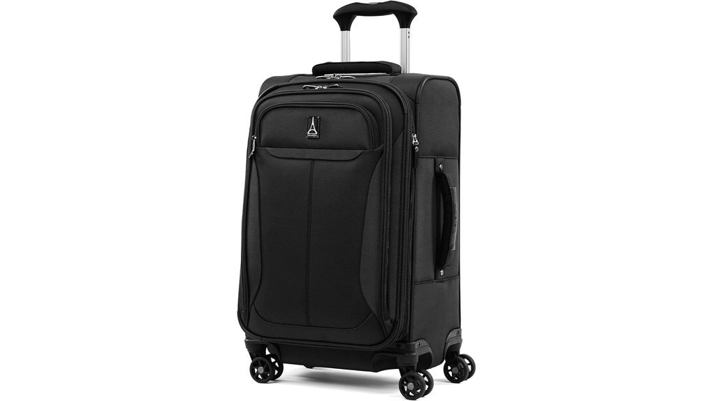 compact expandable travel luggage