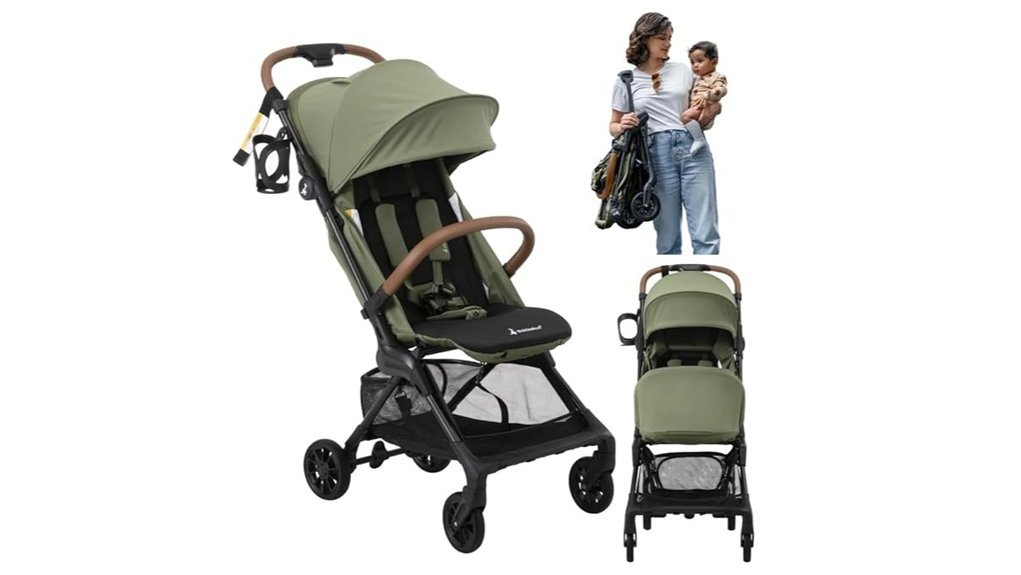 compact lightweight travel stroller