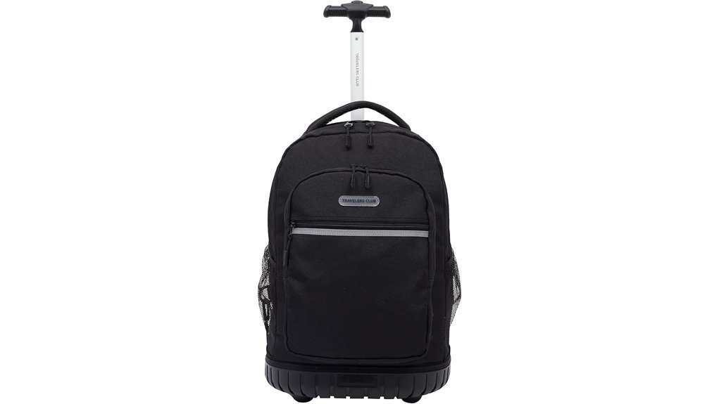 compact rolling backpack design
