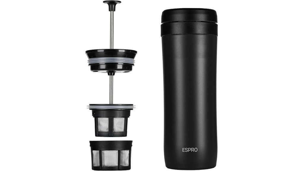 compact travel french press