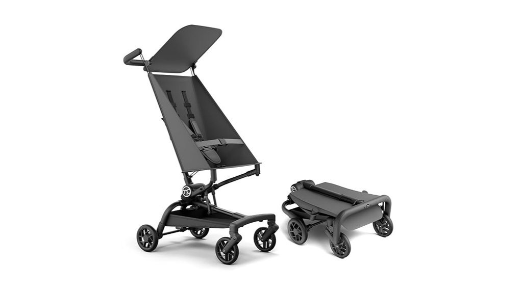 compact travel stroller design