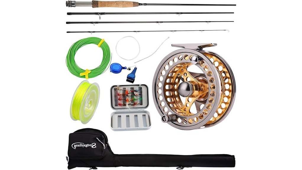 complete fishing gear set