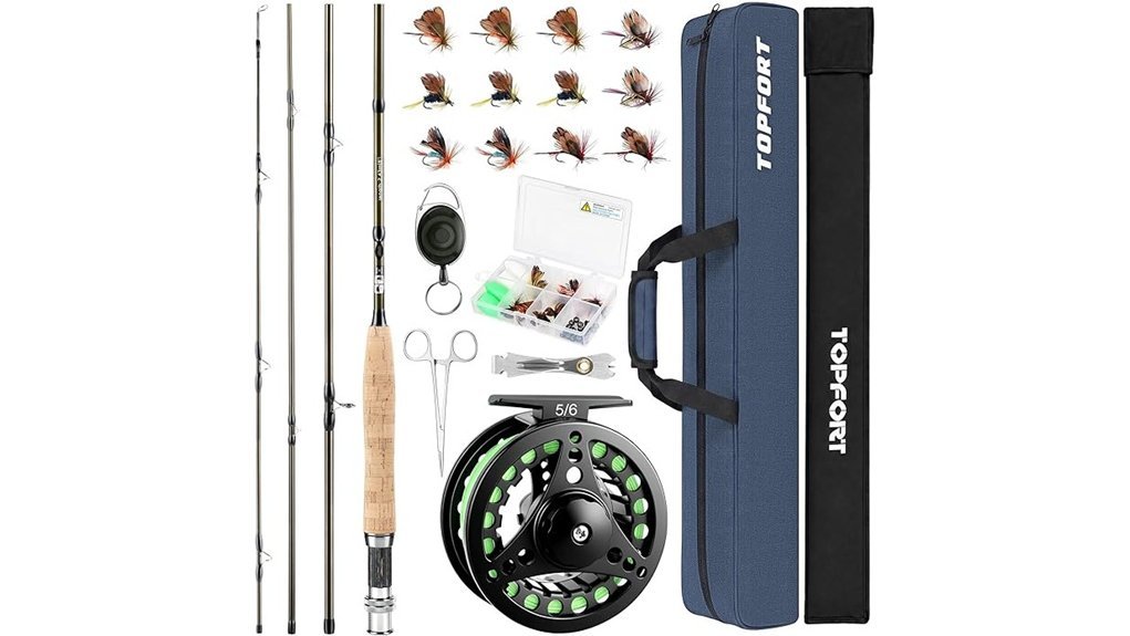 complete fly fishing kit