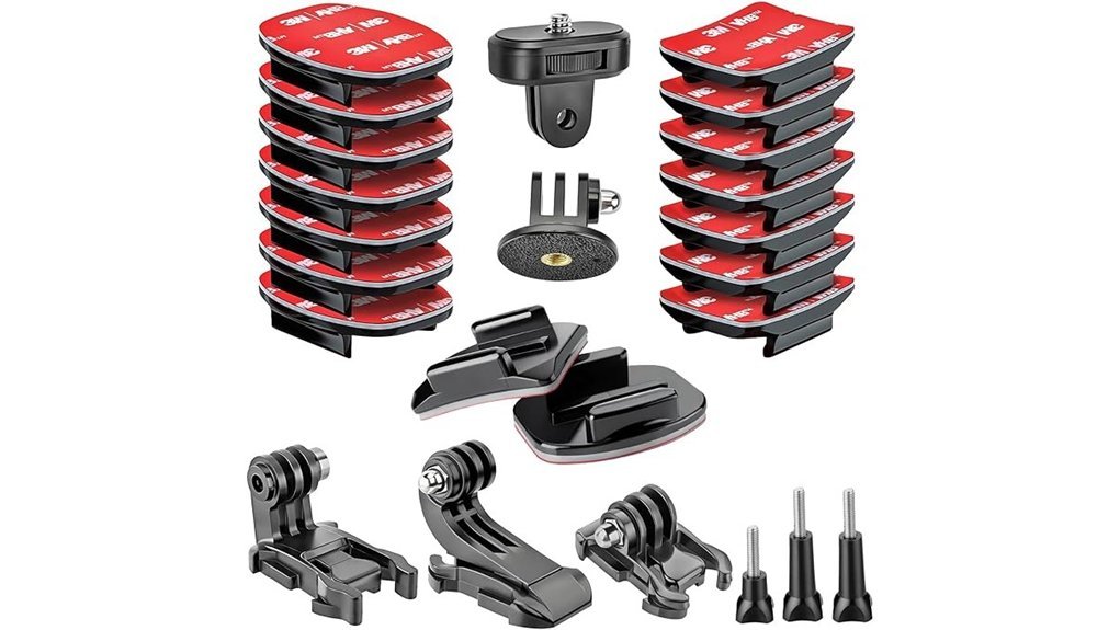comprehensive gopro mounting kit