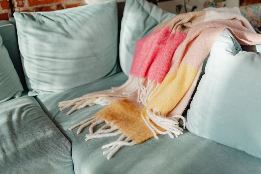 cozy gravel blanket trend