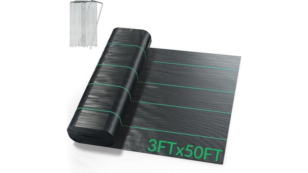 durable landscape fabric roll