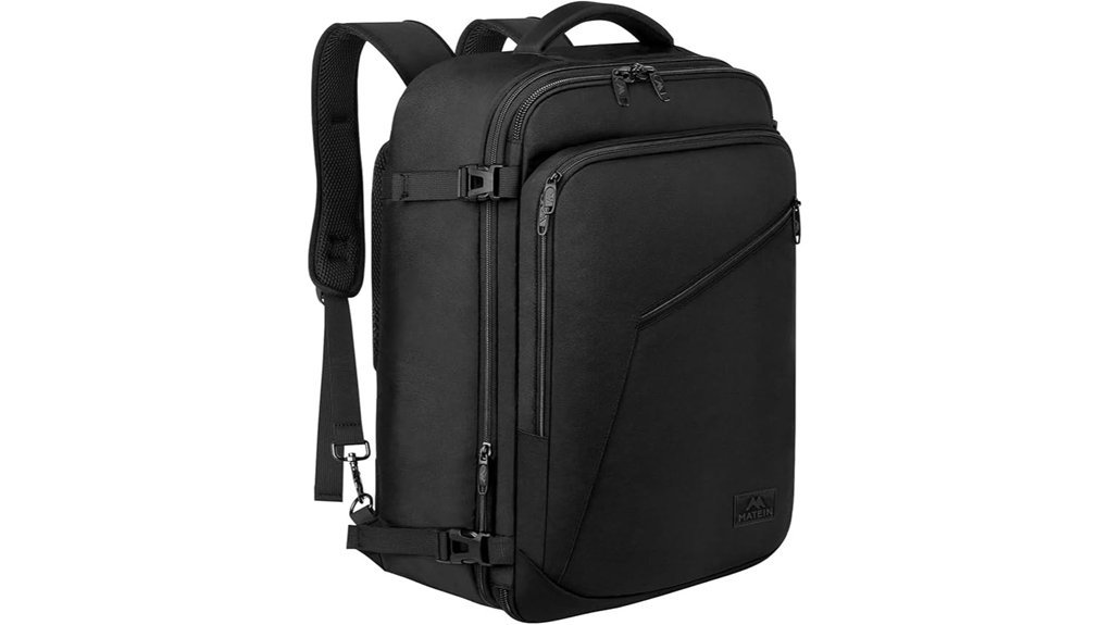 expandable 40l travel backpack