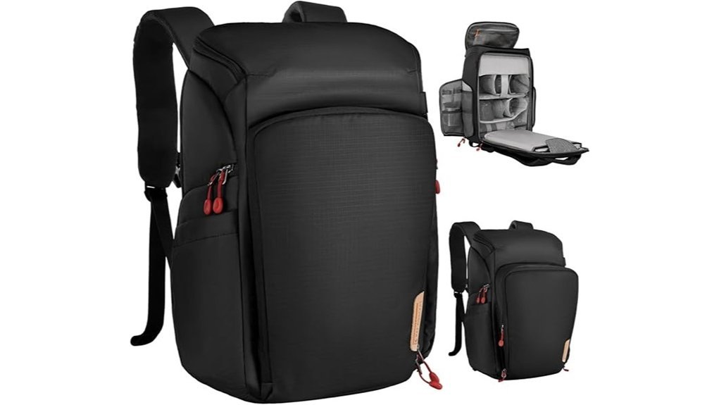 expandable professional camera backpack