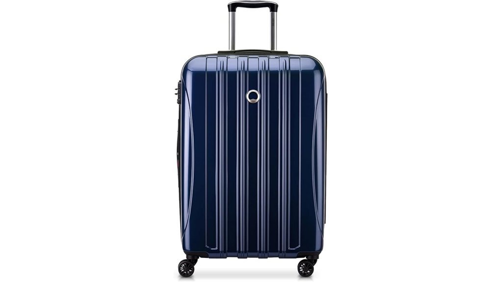 expandable spinner luggage 24 inch