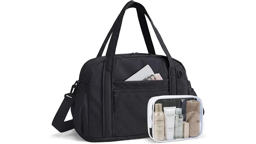 expandable travel duffel bag