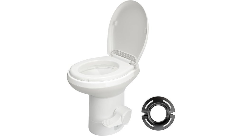 foot pedal rv toilet