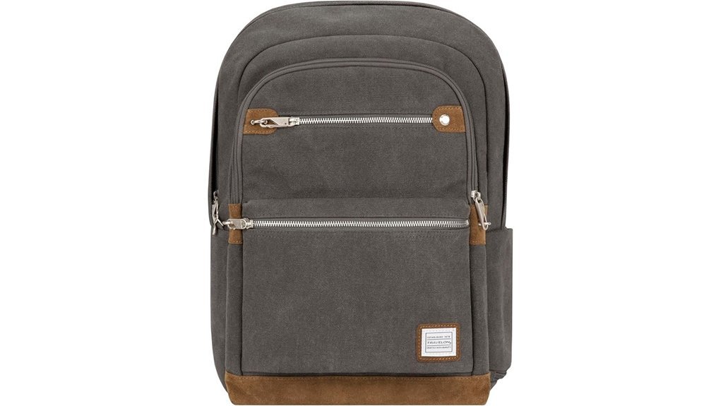 heritage anti theft travel backpack