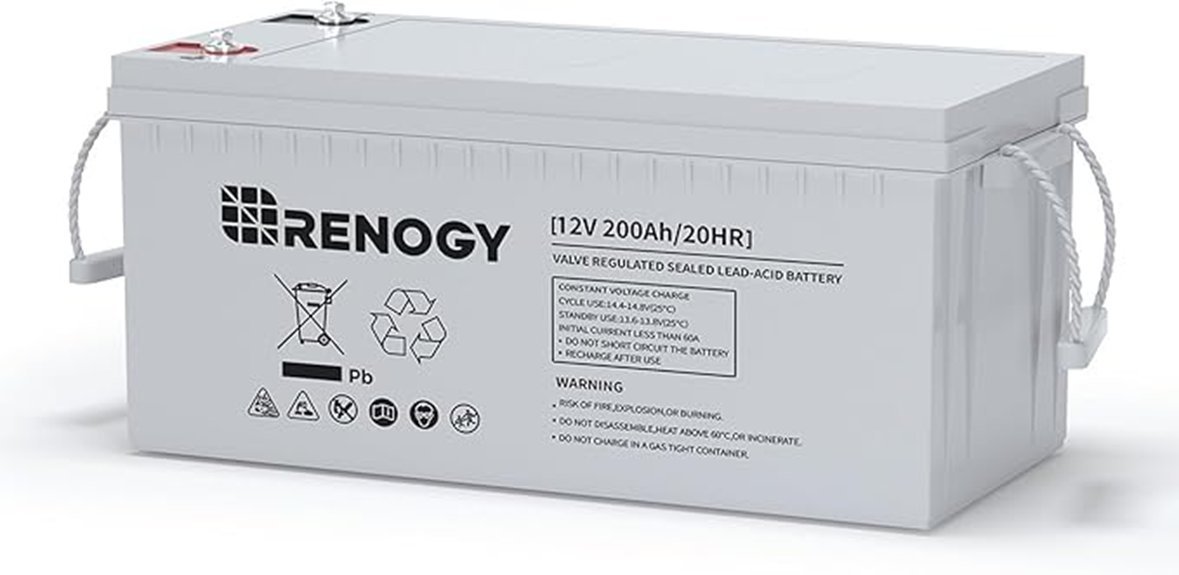 high capacity agm battery
