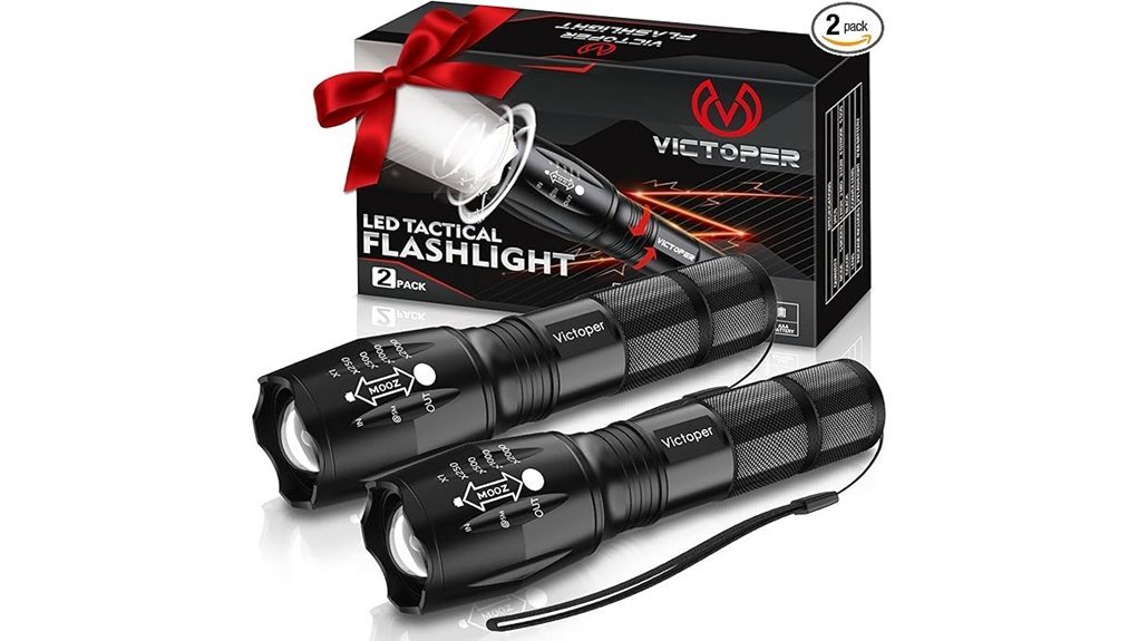 high lumens tactical flashlights