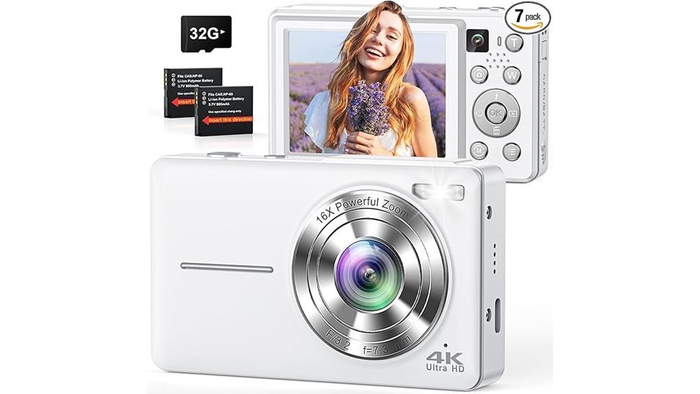high resolution vlogging camera kit