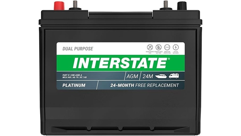 interstate 12v agm battery