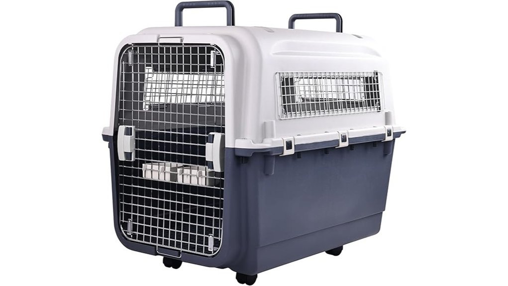 large airline approved dog crate