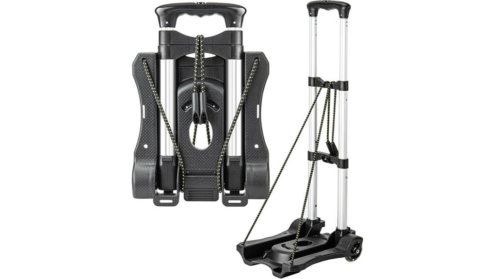 lightweight aluminum folding dolly