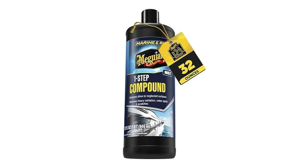 marine rv polishing compound