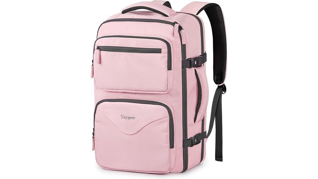 pink tsa approved backpack
