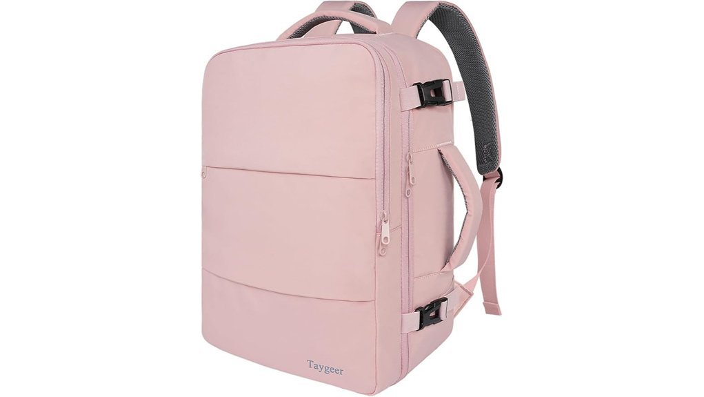 pink tsa laptop backpack