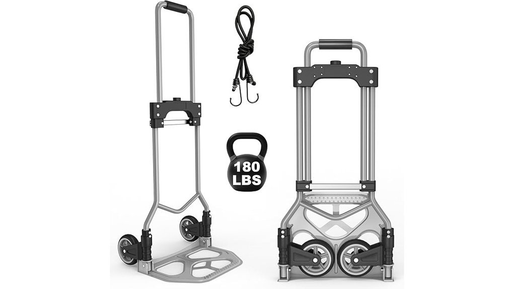 portable aluminum hand truck