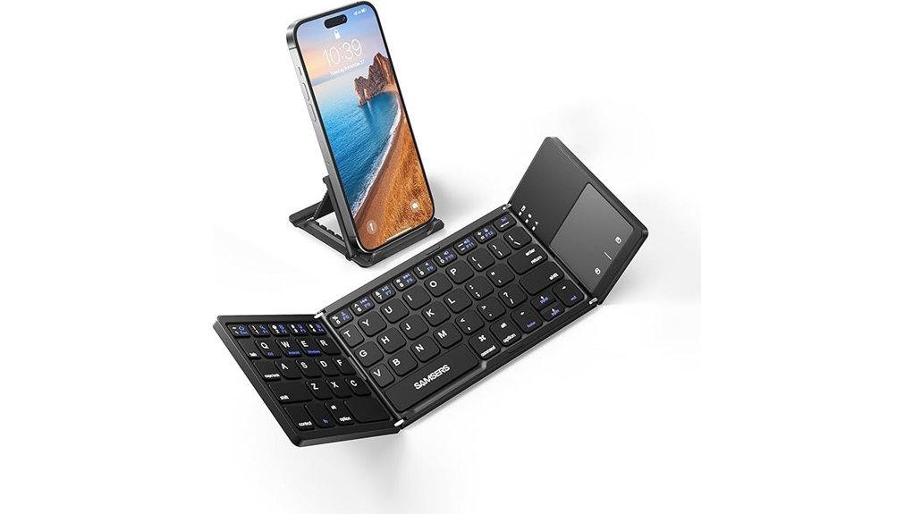 portable bluetooth keyboard touchpad