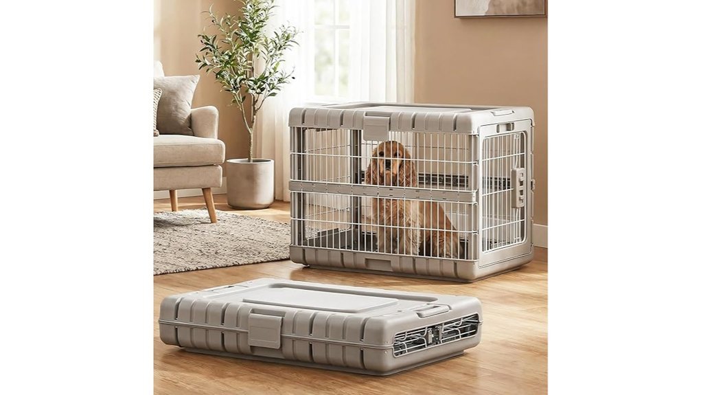 portable collapsible dog crate