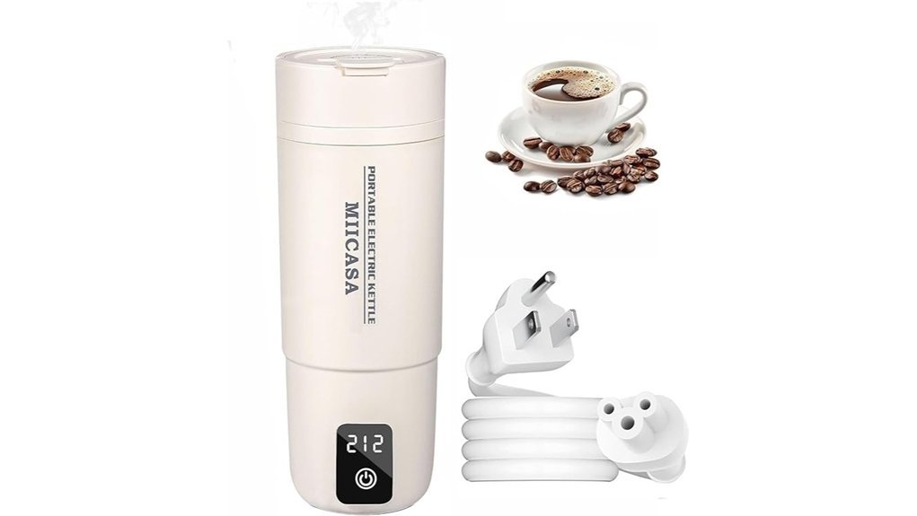 portable dual voltage kettle