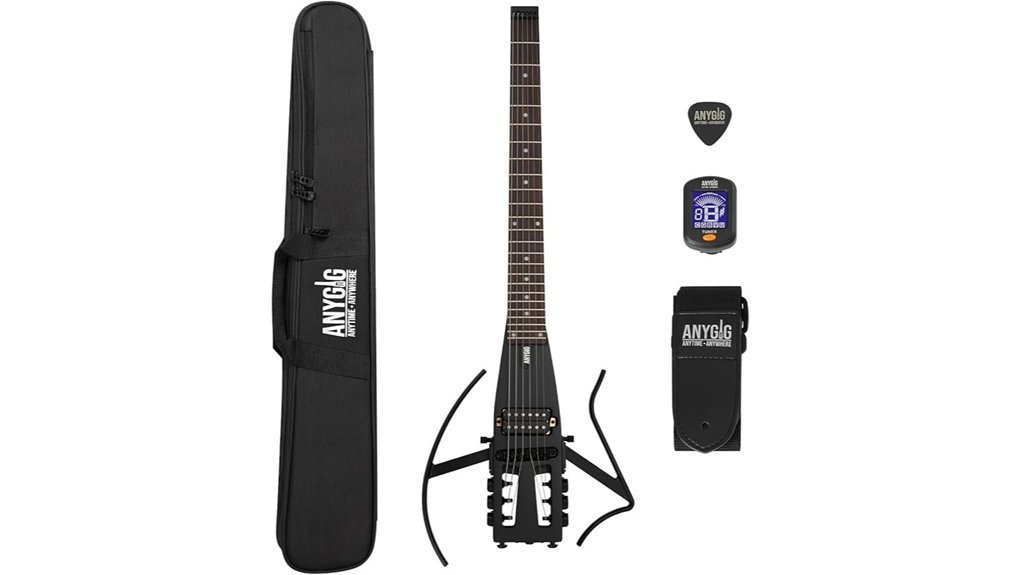 portable electric guitar package