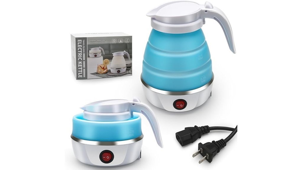 portable silicone electric kettle