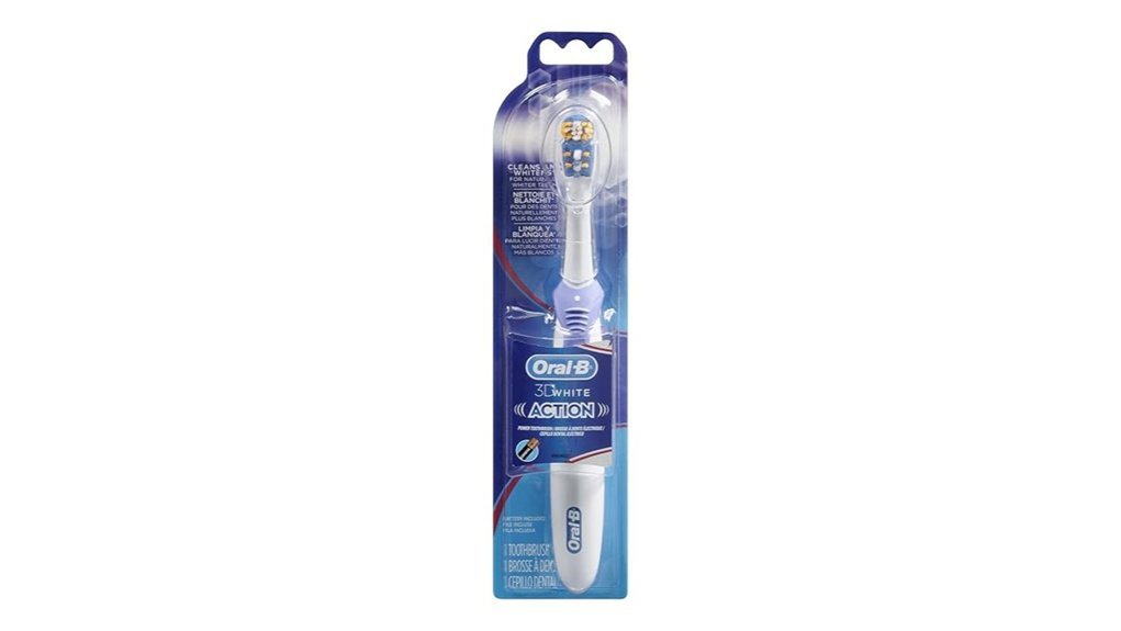 powerful whitening toothbrush action