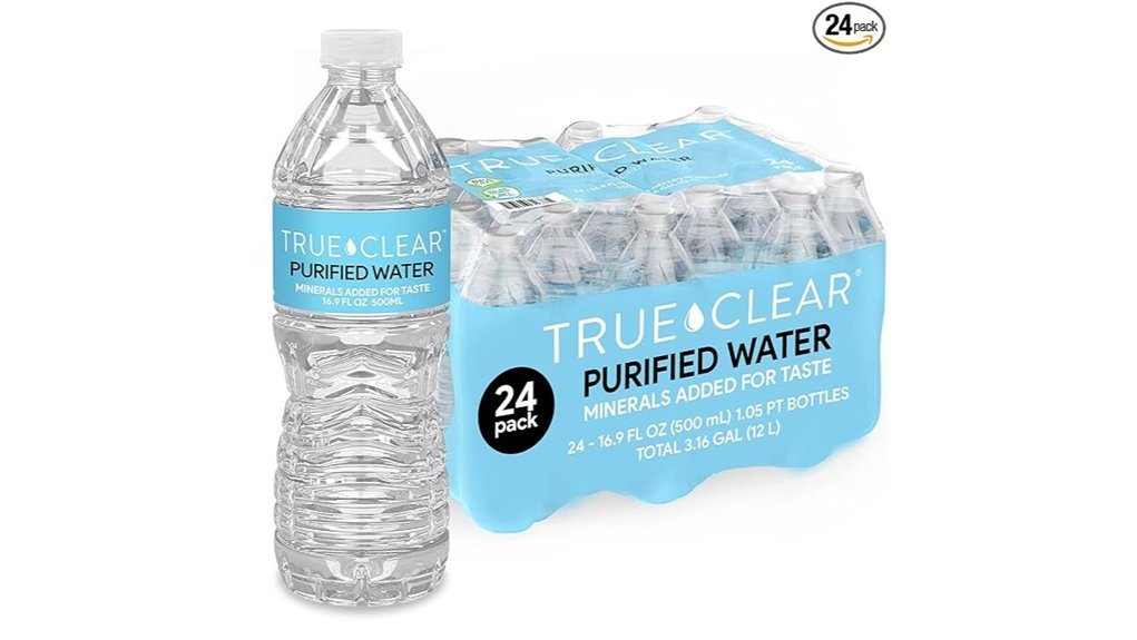 purified water bottle pack