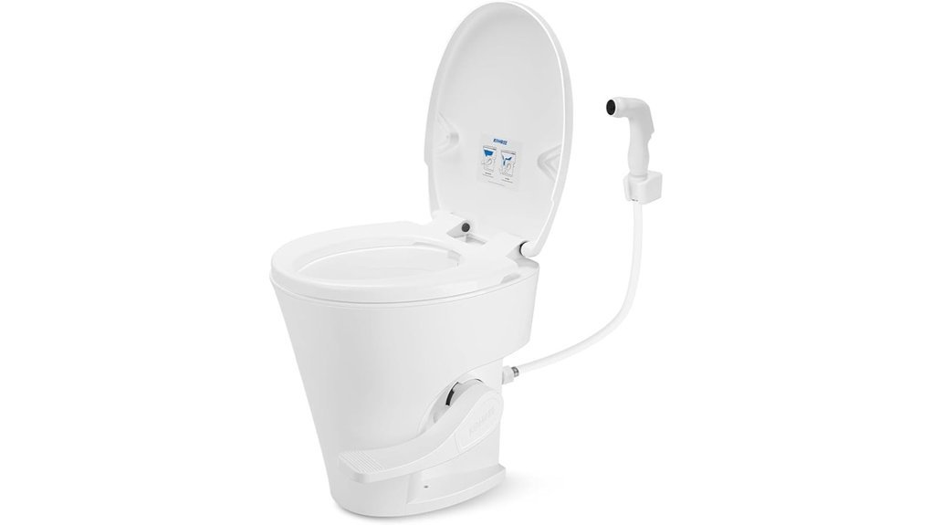 residential foot pedal toilet