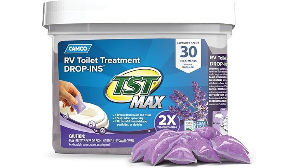 rv toilet treatment pack