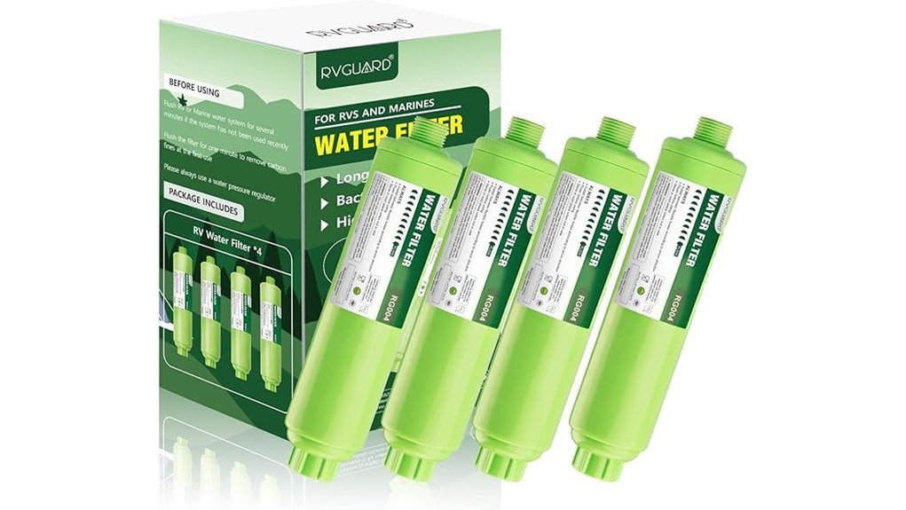 rv water filter pack
