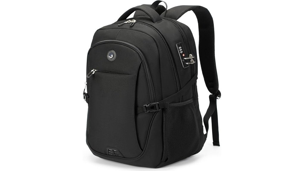 secure 17 inch laptop backpack
