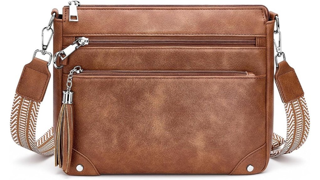 secure rfid crossbody purse