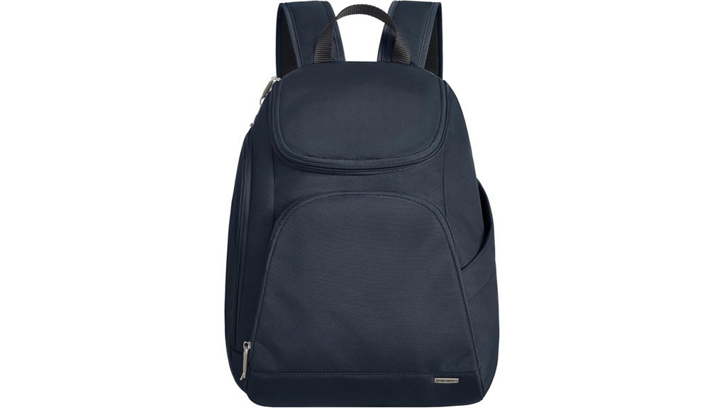 secure travel backpack design
