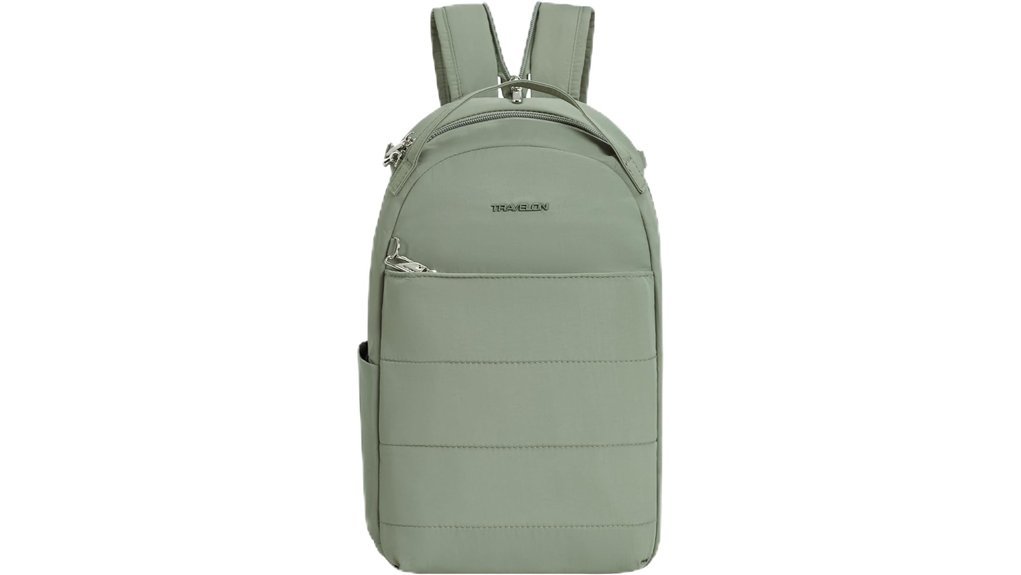 secure travel backpack sling