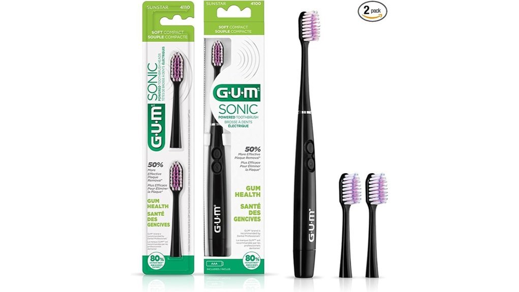 sonic toothbrush with refills