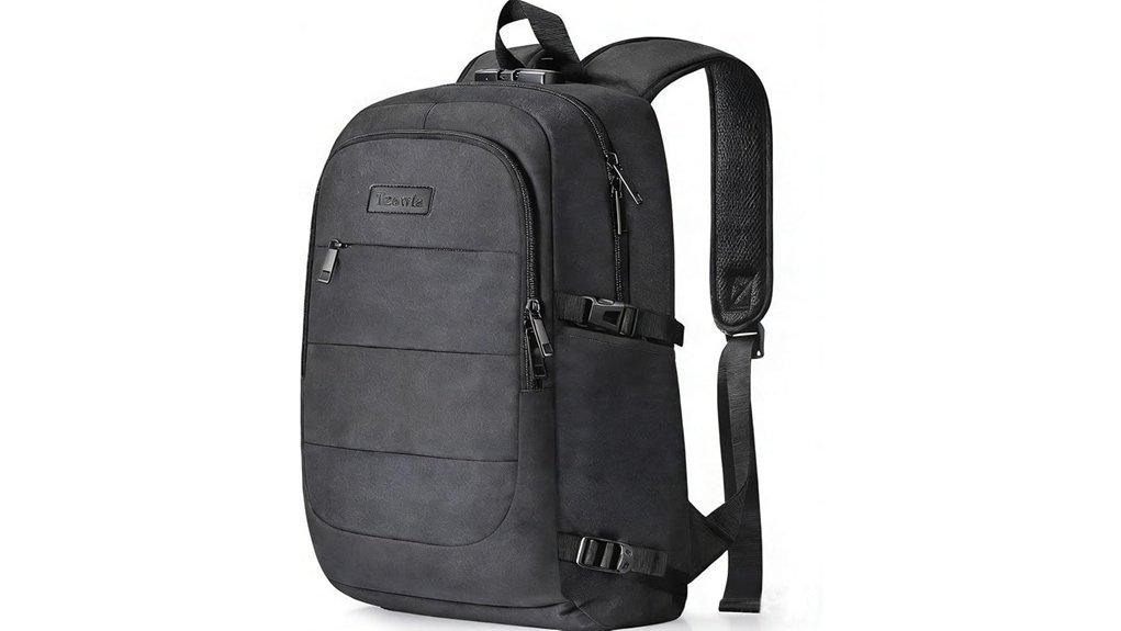 stylish anti theft laptop backpack