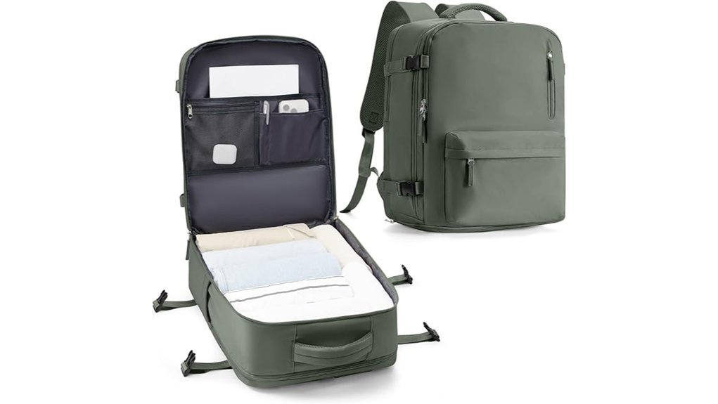 tsa approved travel backpack design