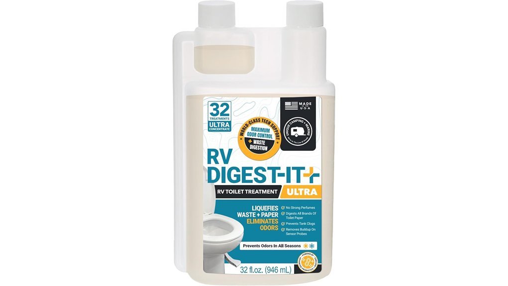 ultra toilet treatment solution