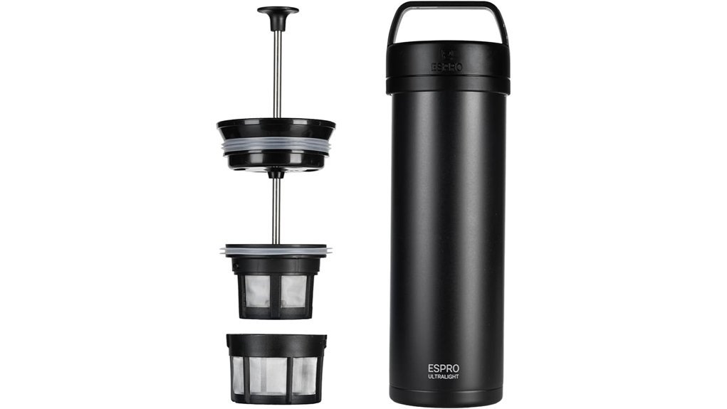 ultralight portable french press