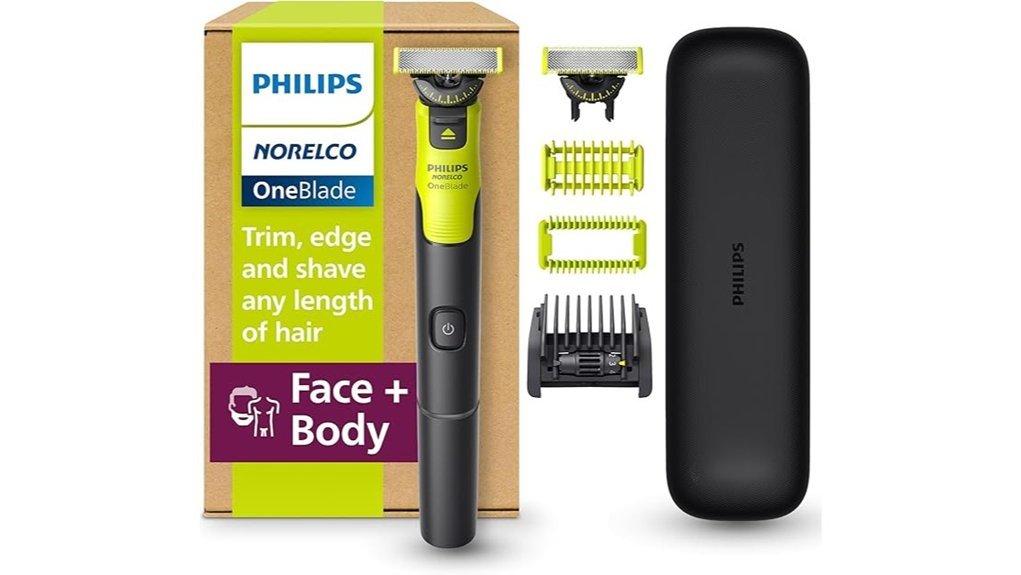 versatile face and body trimmer