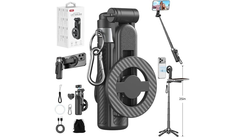versatile remote tripod selfie